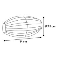 Flamingo Giocattolo Rubba Rugby Marrone