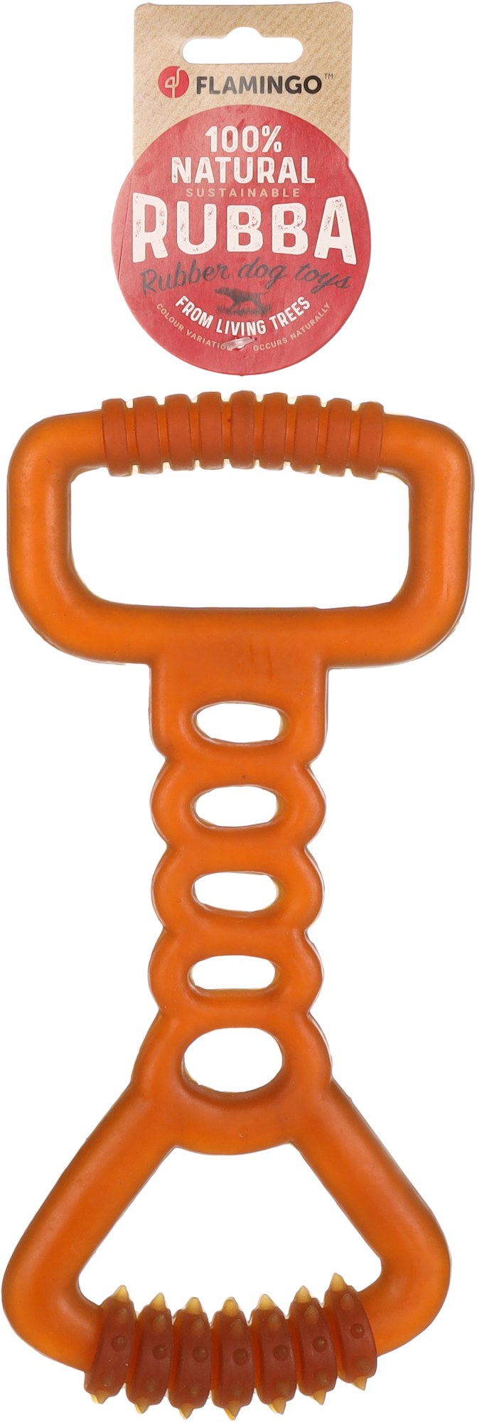 Flamingo Toy Rubba Tug toy Brown