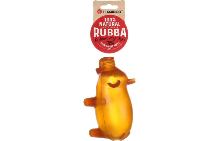 Flamingo Toy Rubba Pig Brown