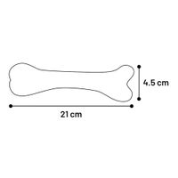 Flamingo Toy Rubba Bone Brown