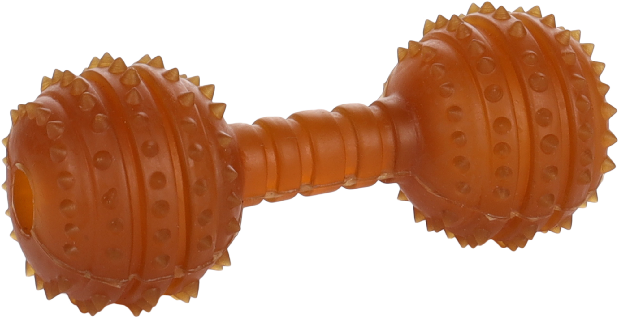 Flamingo Spielzeug Rubba Hantel Braun