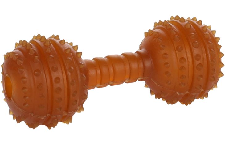 Flamingo Toy Rubba Dumbbell Brown