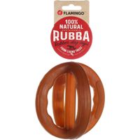 Flamingo Speelgoed Rubba Cross bal Bruin