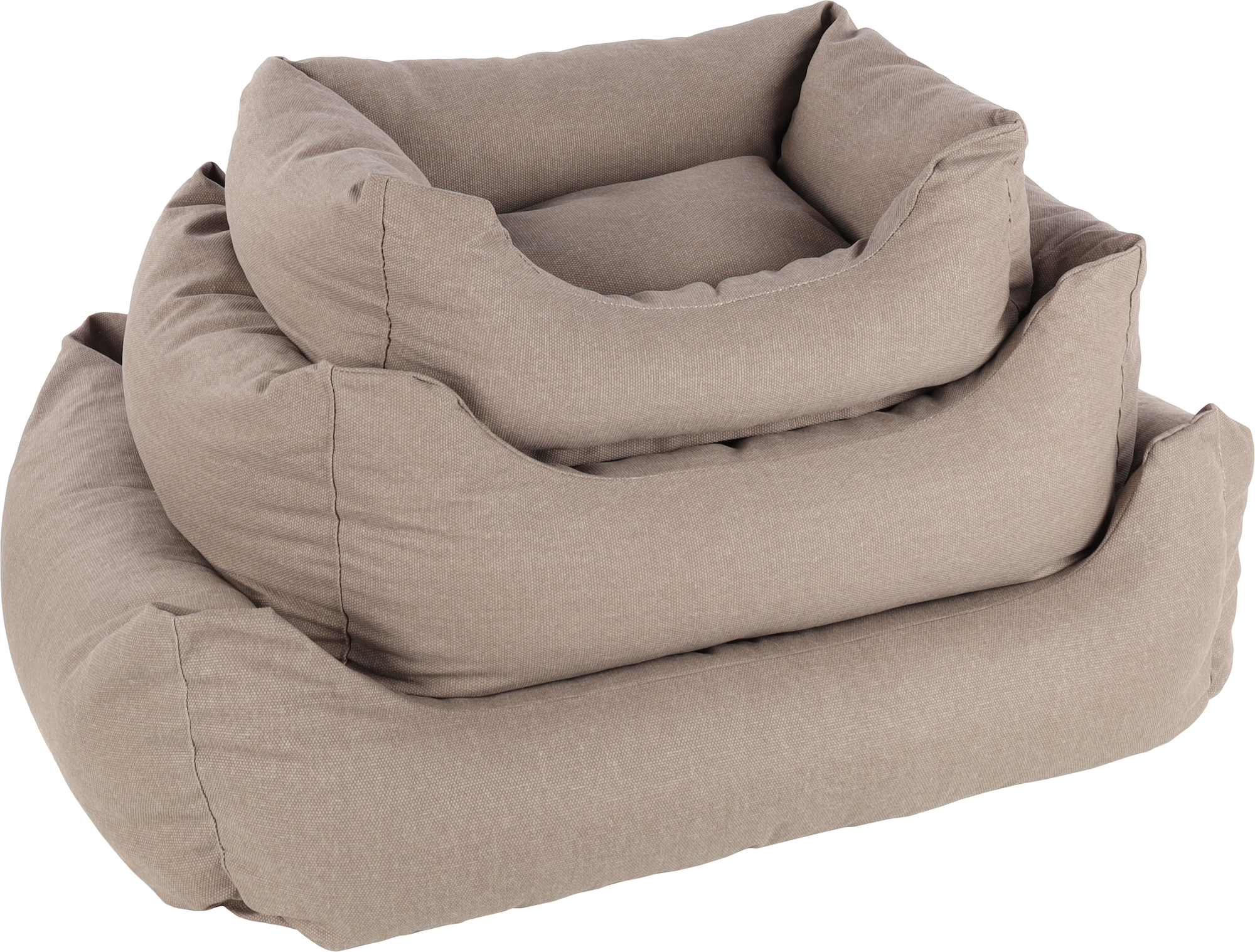 Flamingo Basket Valeco Rectangle Taupe