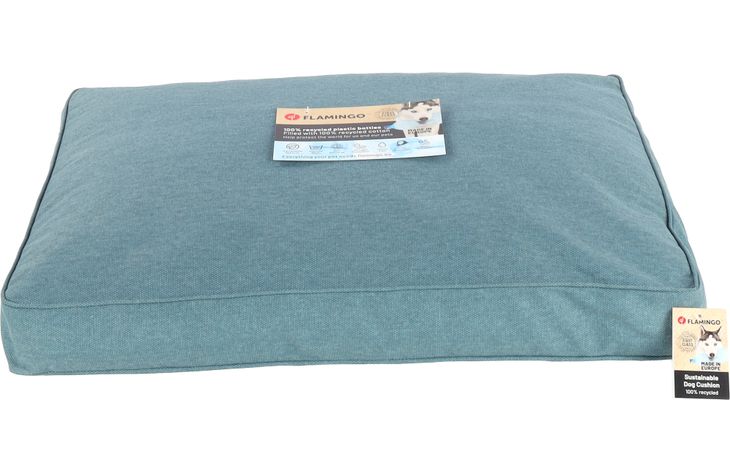 Flamingo Kussen Valeco Rechthoekig Blauw