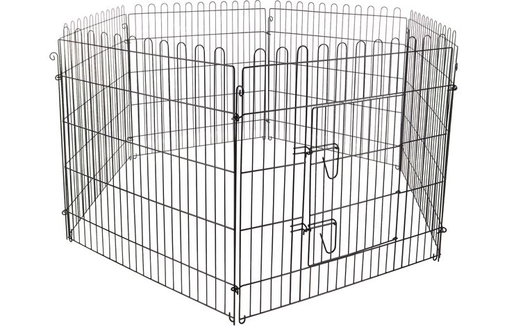 Flamingo Ren voor puppy's Jax Zwart