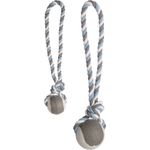 Toy Jim Tug rope with ball Blue
