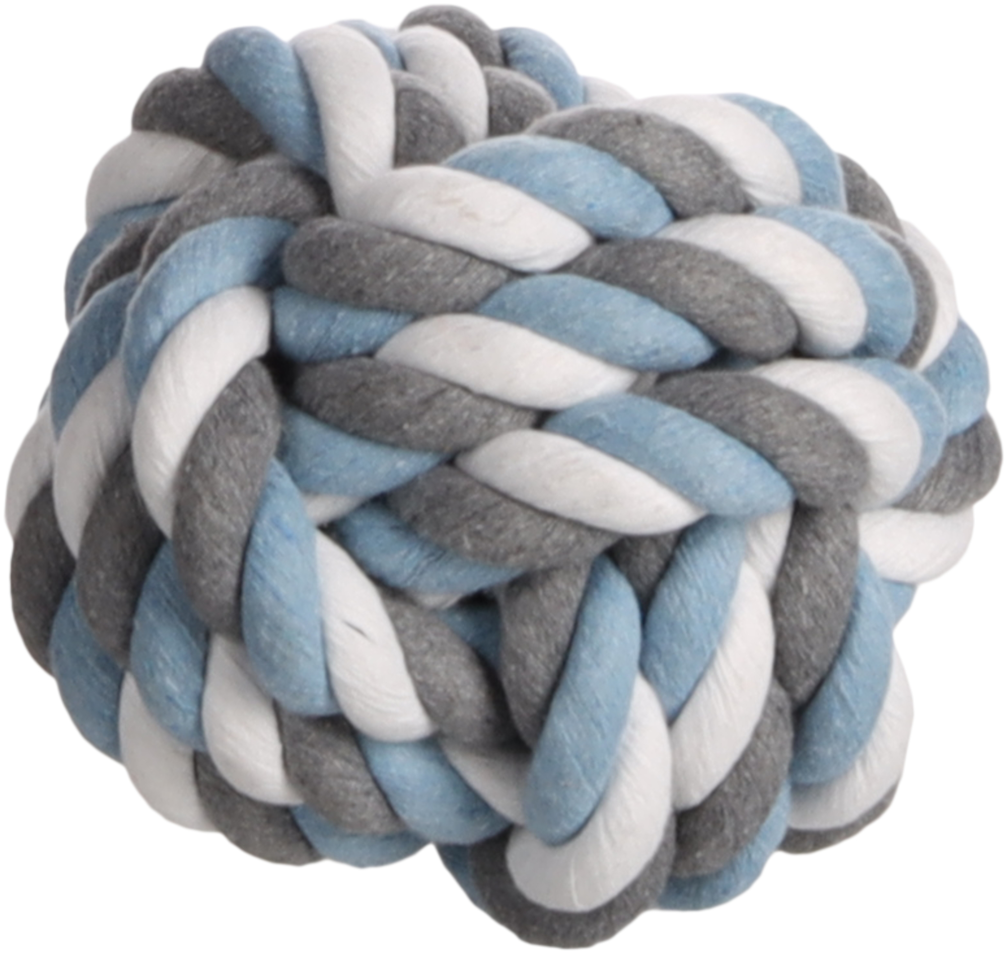 Flamingo Spielzeug Jim Knotenball Blau