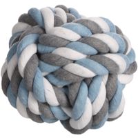 Flamingo Spielzeug Jim Knotenball Blau