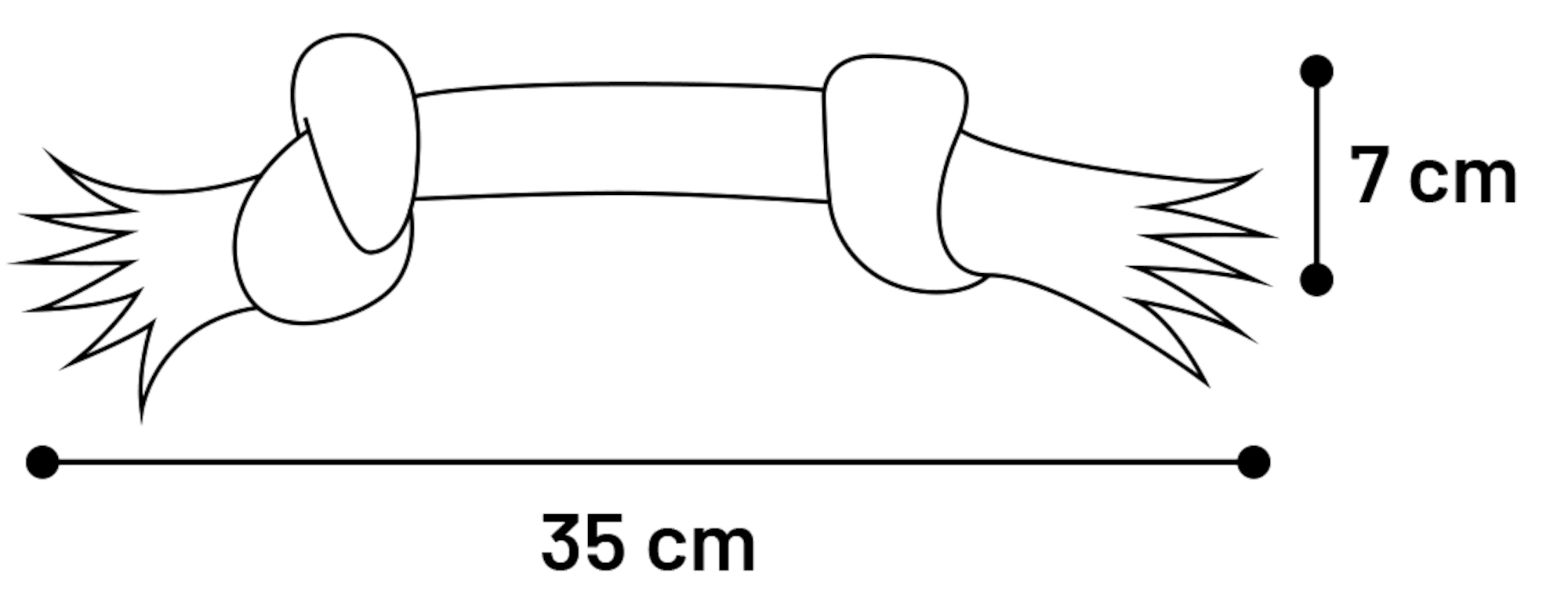 Flamingo Toy Joe Cord with 2 knots Camouflage