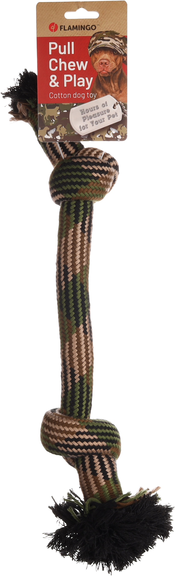 Flamingo Toy Joe Cord with 2 knots Camouflage