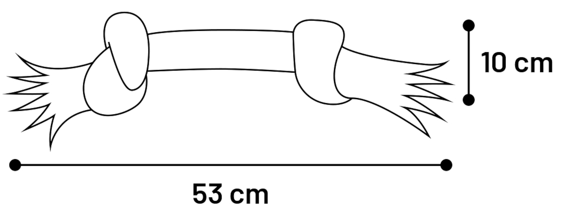 Flamingo Toy Joe Cord with 2 knots Camouflage