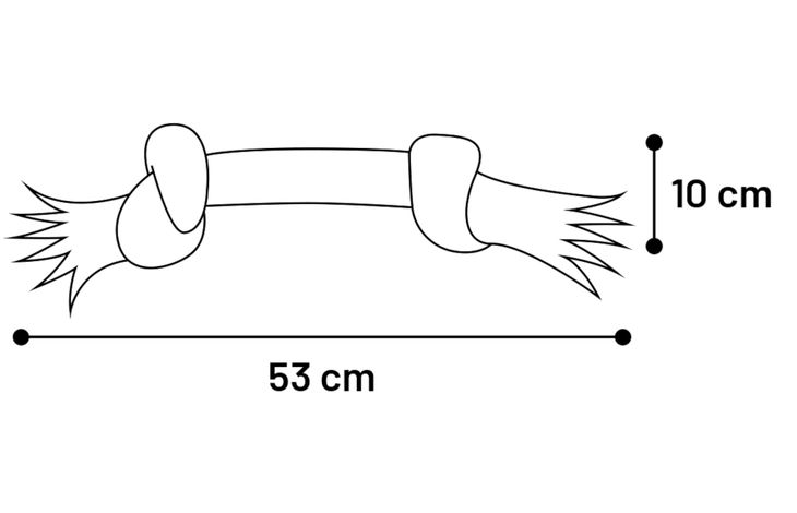 Flamingo Toy Joe Cord with 2 knots Camouflage