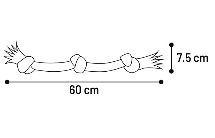 Flamingo Toy Joe Cord with 3 knots Camouflage