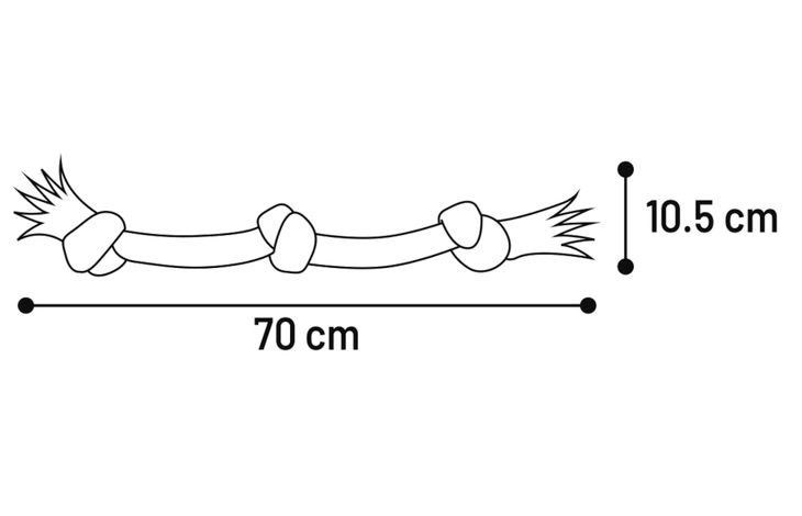 Flamingo Toy Joe Cord with 3 knots Camouflage