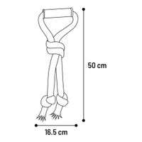 Flamingo Jouet Joe Corde à tirer avec 3 noeuds Camouflage