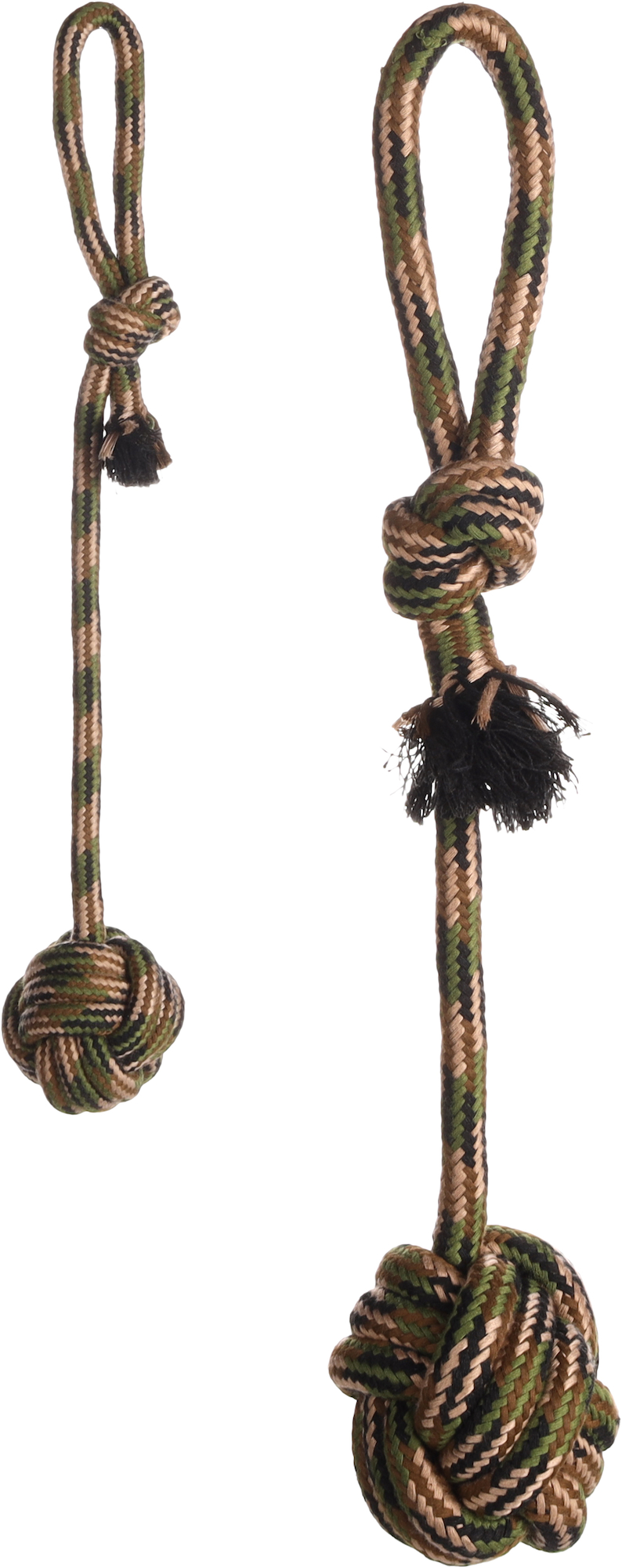 Flamingo Toy Joe Tug rope & Knotted ball Camouflage