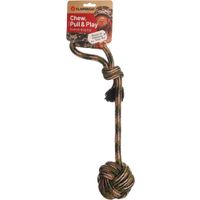 Flamingo Toy Joe Tug rope & Knotted ball Camouflage