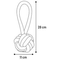 Flamingo Toy Joe Tug rope & Knotted ball Camouflage