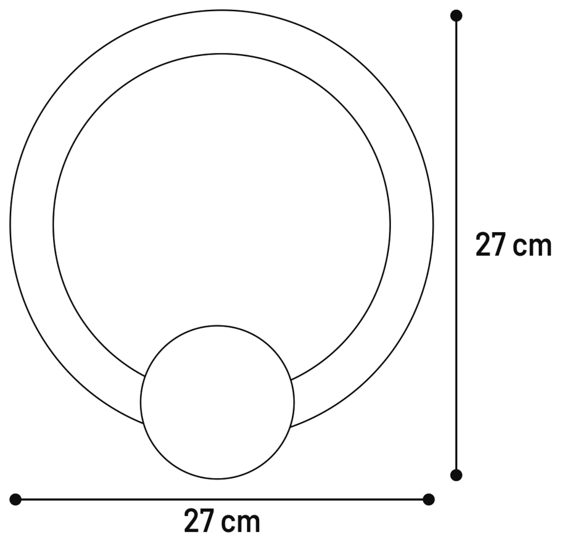 Flamingo Toy Joe Ring & Cord with tennis ball Camouflage