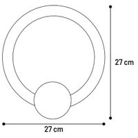 Flamingo Toy Joe Ring & Cord with tennis ball Camouflage