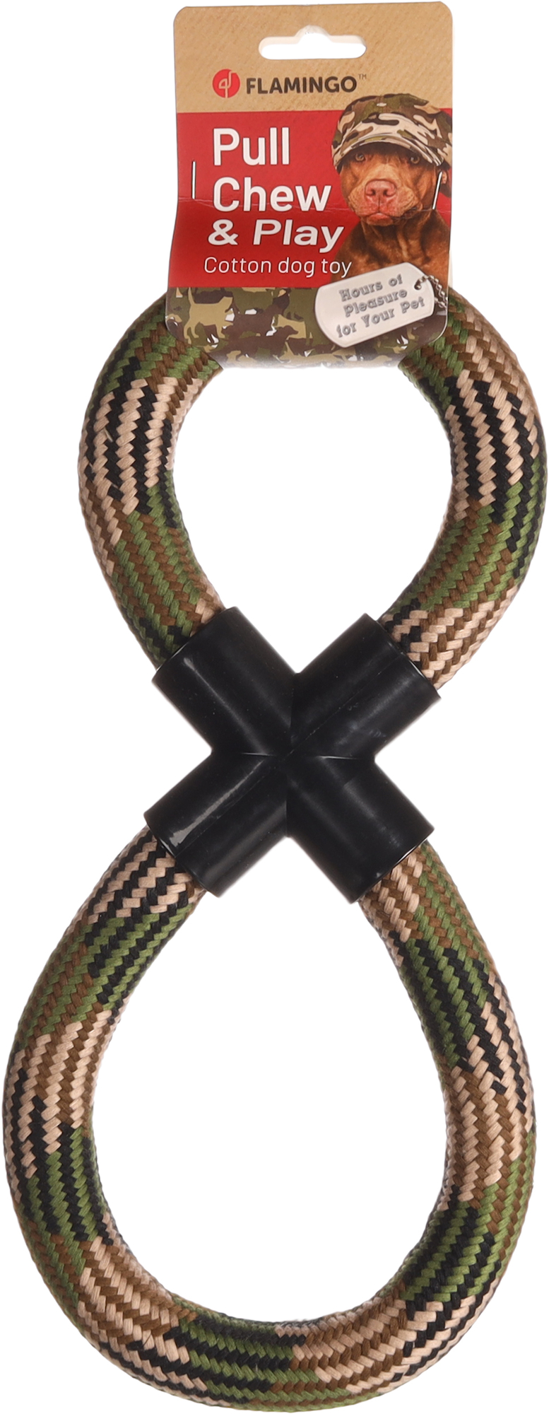 Flamingo Toy Joe Tug rope & 8-shape Camouflage