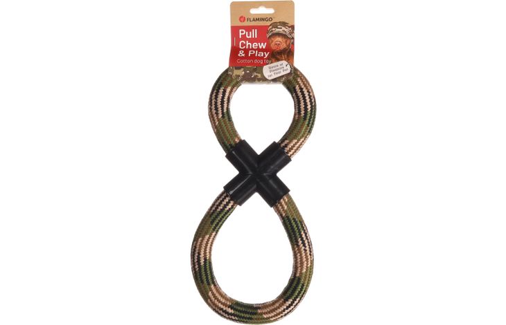 Flamingo Toy Joe Tug rope & 8-shape Camouflage