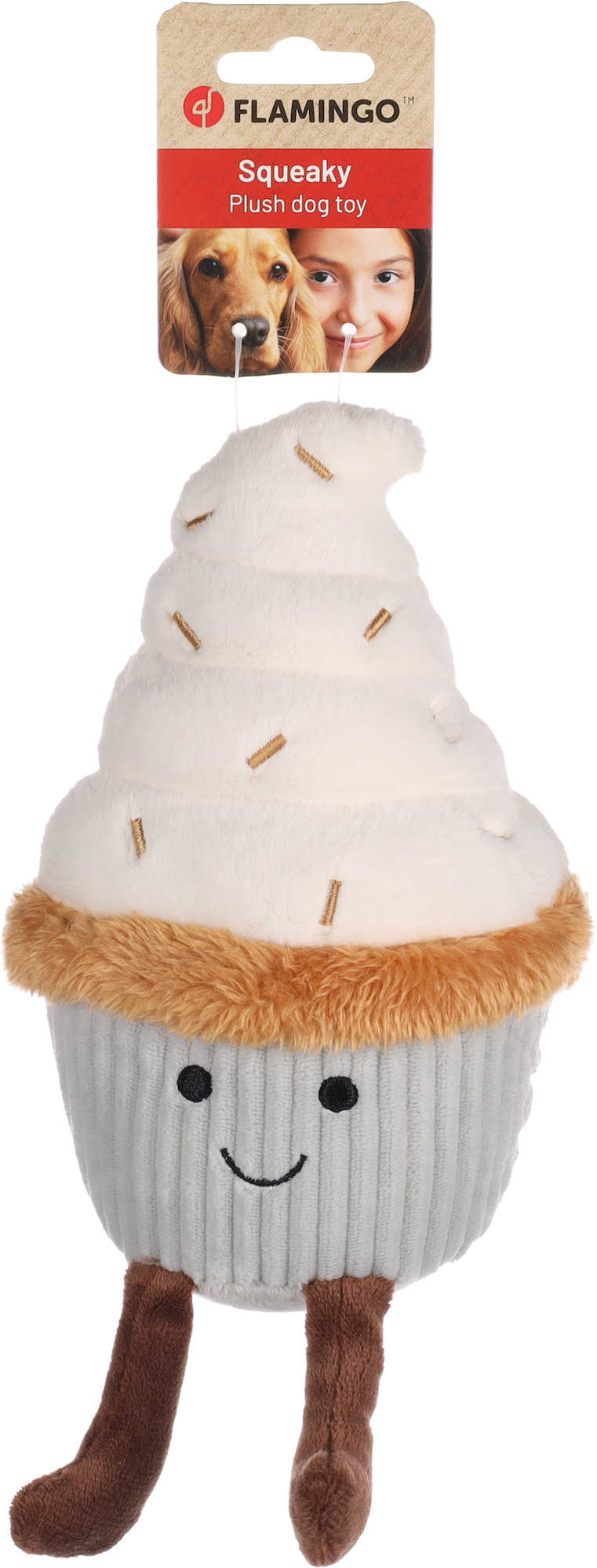 Flamingo Toy Leka Ice cream Grey & White