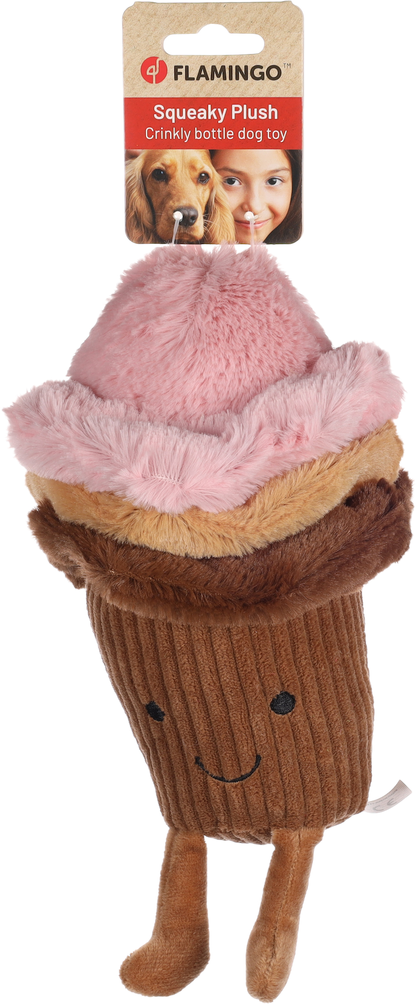 Flamingo Toy Leka Ice cream Brown