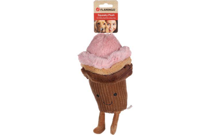 Flamingo Spielzeug Leka Eiscreme Braun