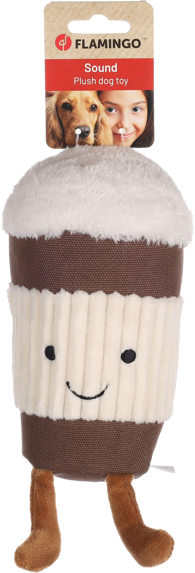 Flamingo Toy Leka Ice cream Brown & White