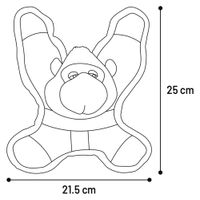 Flamingo Juguete Cris Gorila Gris