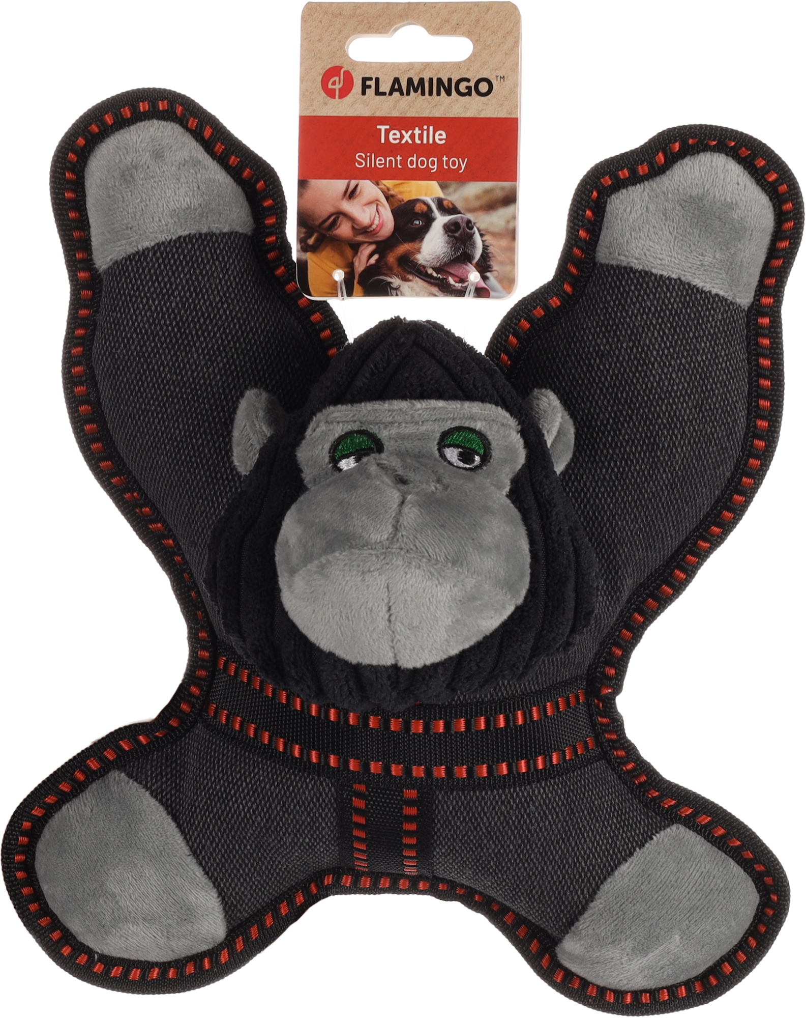 Flamingo Juguete Cris Gorila Gris