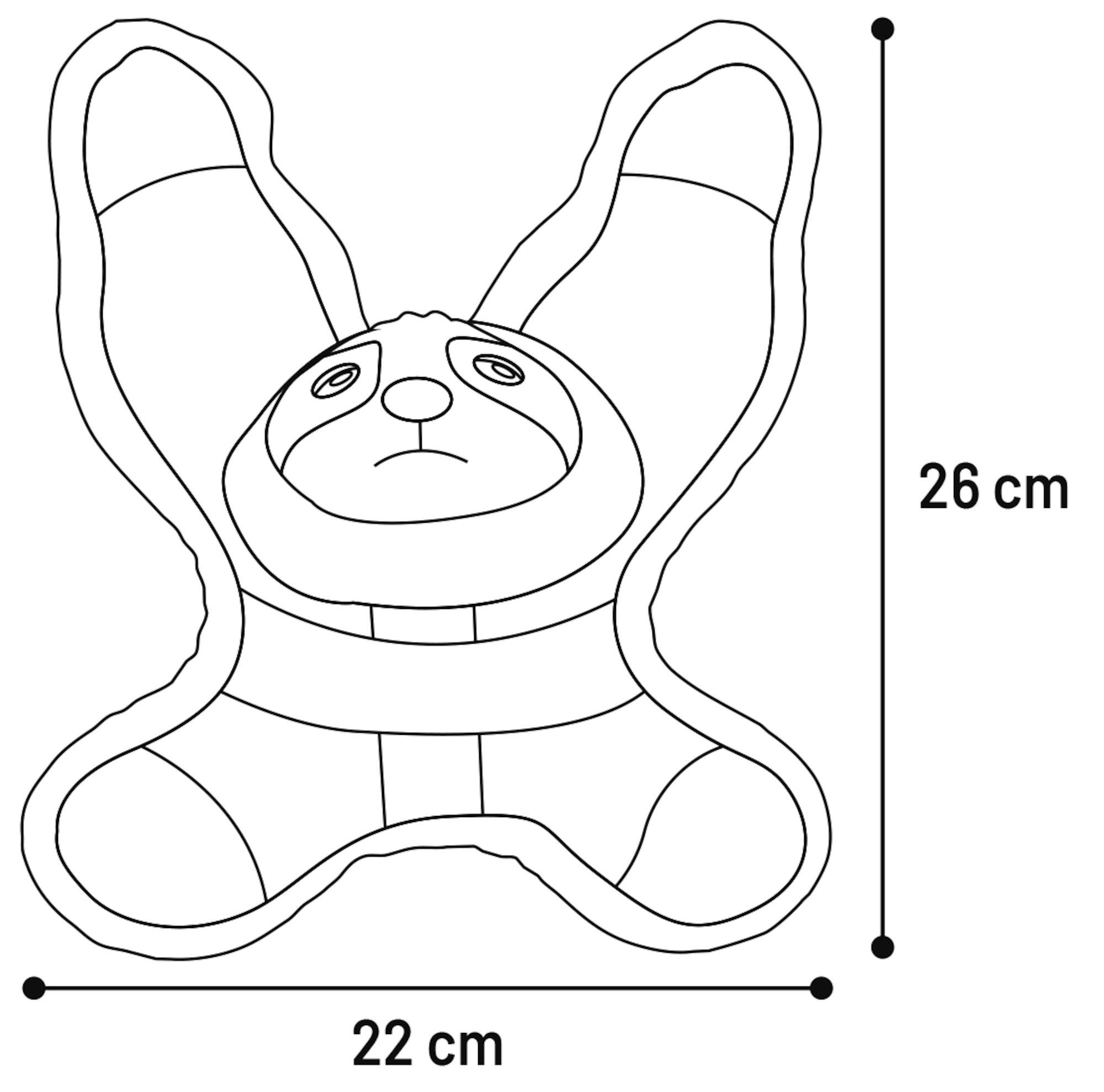 Flamingo Juguete Cros  Perezoso Marrón