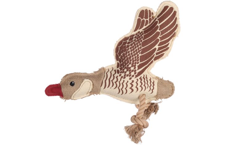 Flamingo Jouet Nada Oie avec corde Brun