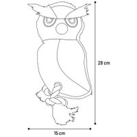 Flamingo Jouet Nada Hibou avec corde Brun