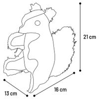 Flamingo Toy Nada Squirrel Brown