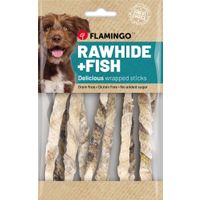 Flamingo Friandises R'Hide Bâton  avec peau de poisson 85g