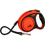 Flexi Retractable leash Xtreme Tape Orange