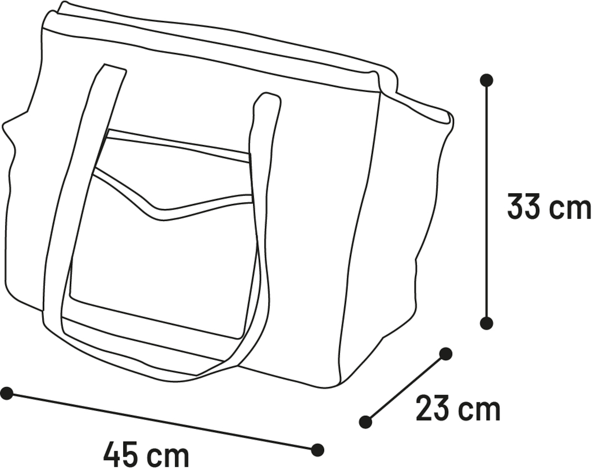 Flamingo Tragetasche Giovanni Braun