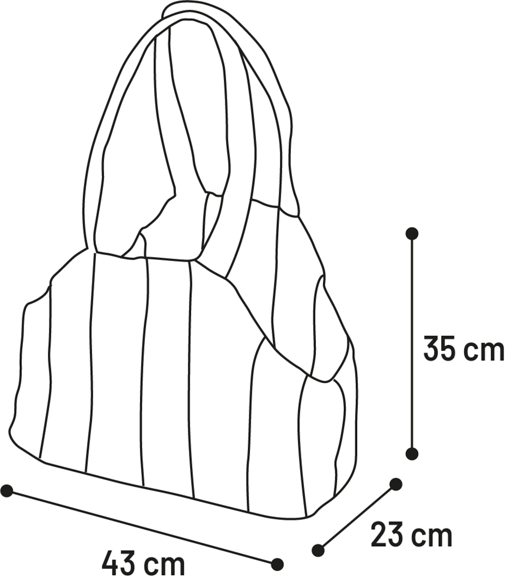 Flamingo Carrying bag Gilian Grey