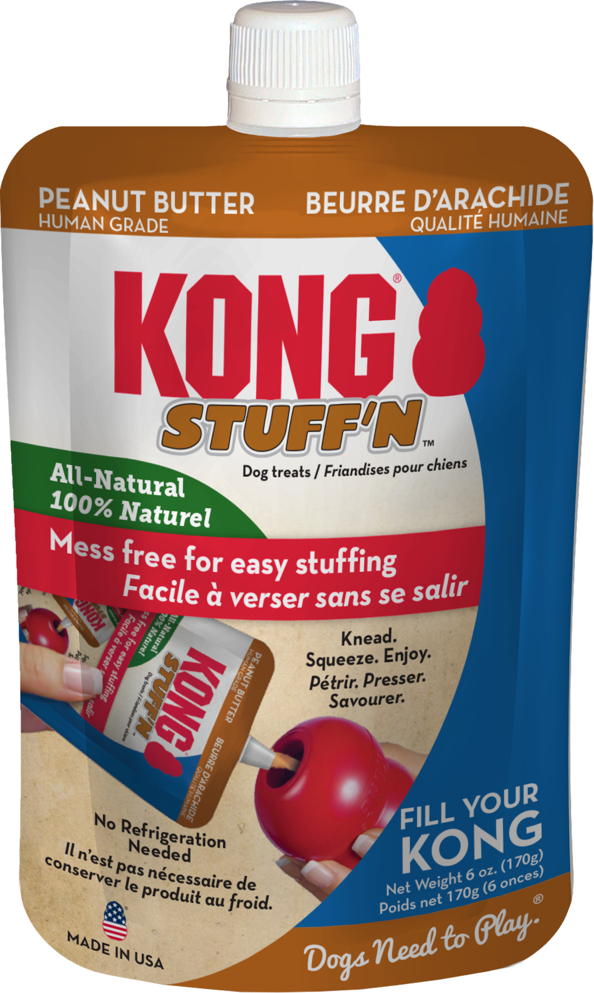 Kong peanut hot sale butter