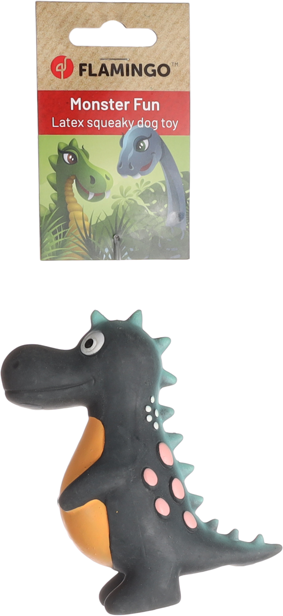 Flamingo Toy Puga Dinosaur Black