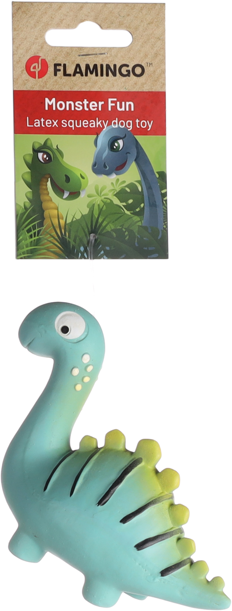 Flamingo Toy Puga Dinosaur Green