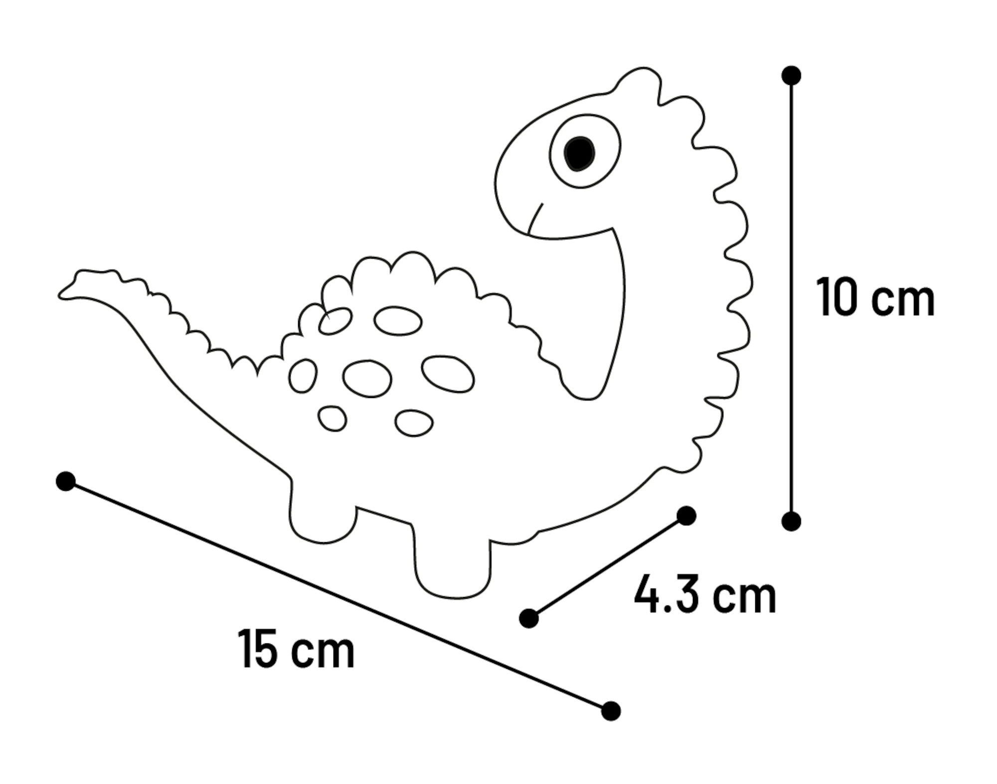 Flamingo Speelgoed Puga Dinosaurus Roze