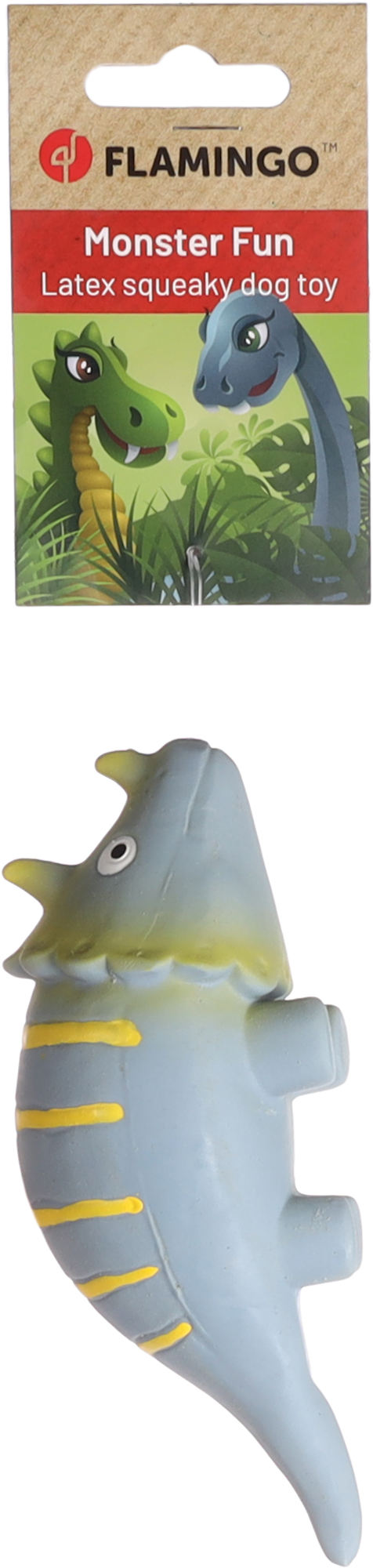 Flamingo Spielzeug Puga Dinosaurier Grau