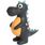 Jouet Puga Dinosaure Noir