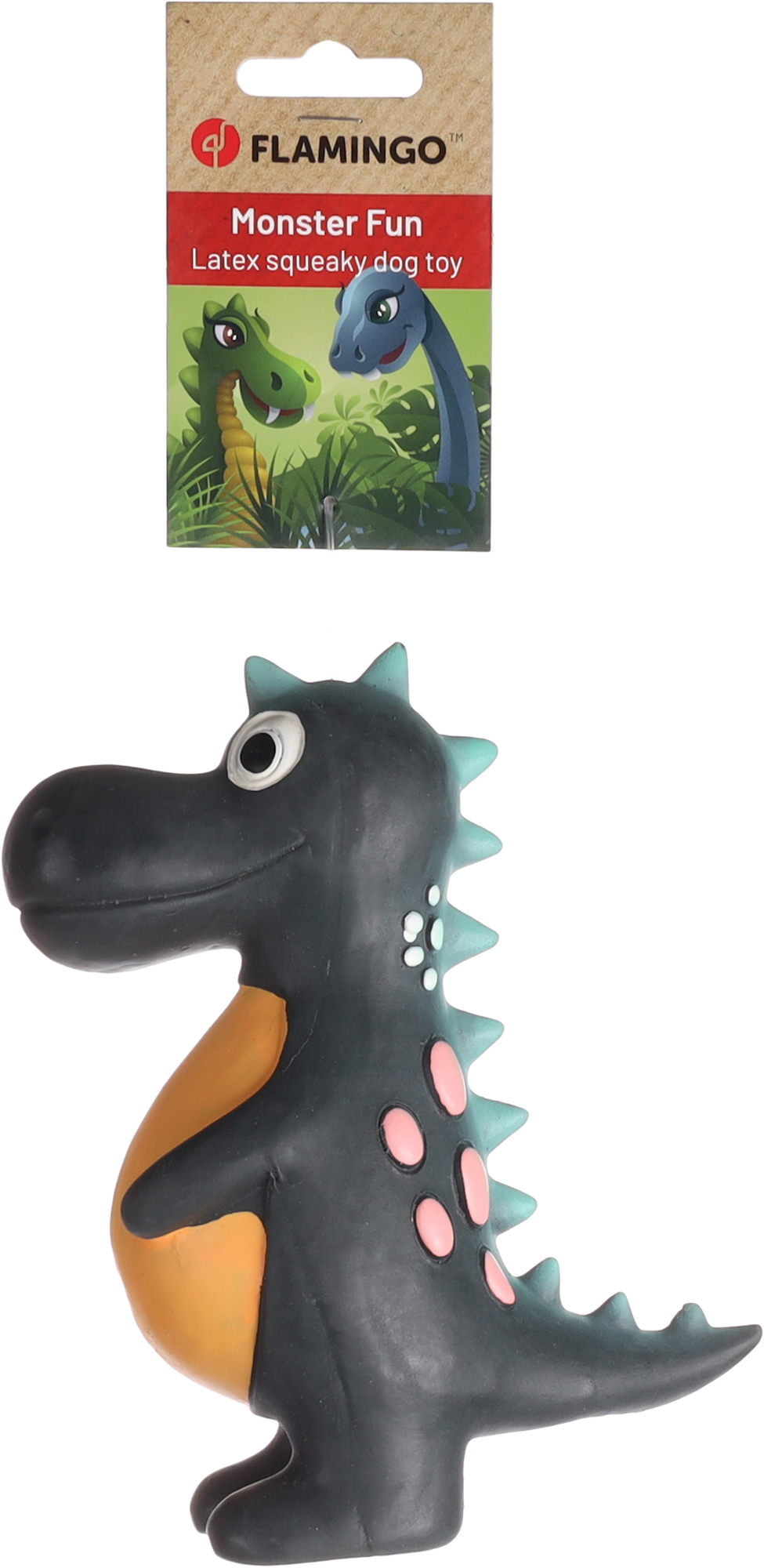 Flamingo Toy Puga Dinosaur Black