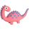 Jouet Puga Dinosaure Rose