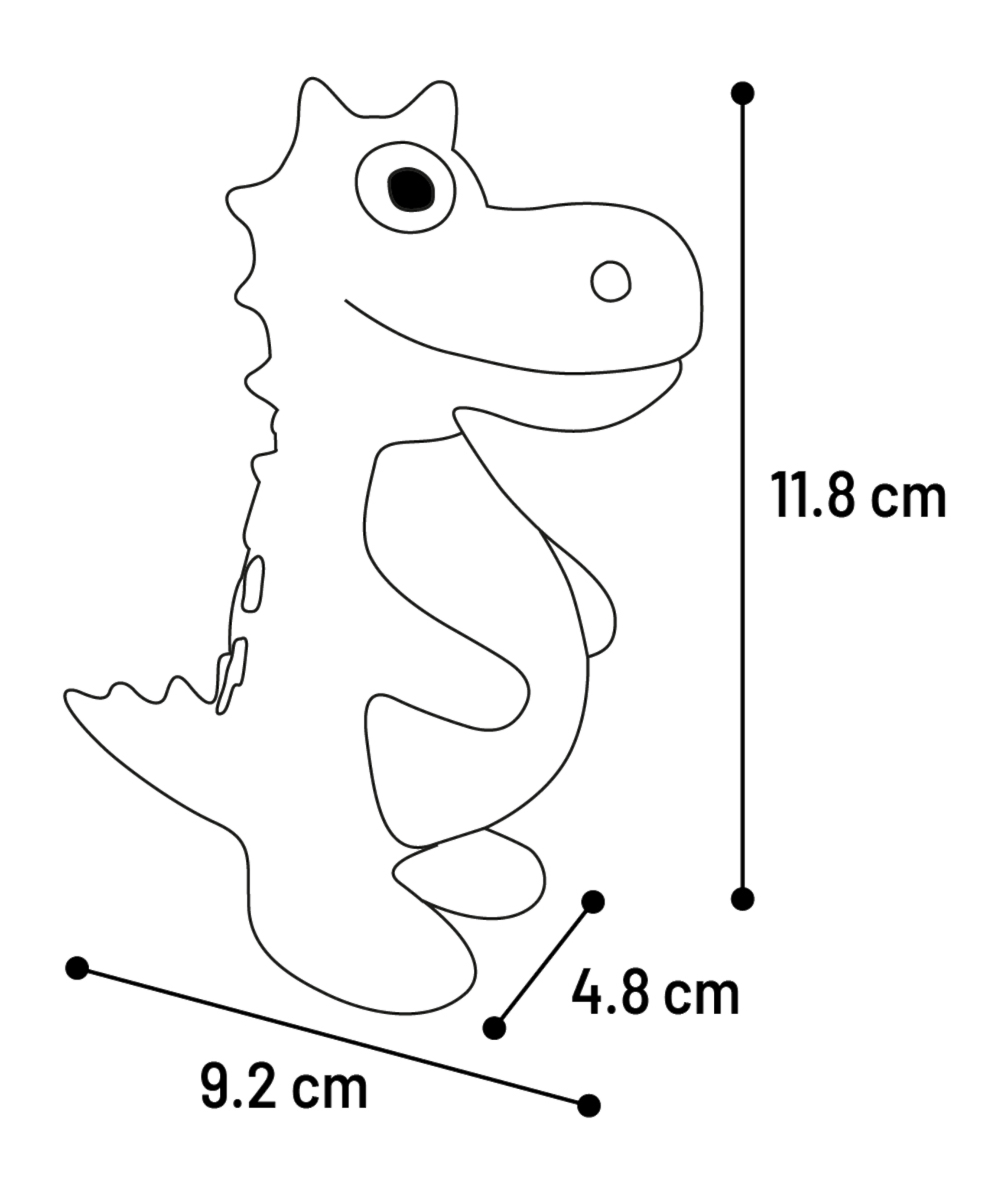 Flamingo Toy Puga Dinosaur Multiple colours